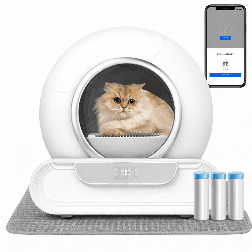 DKS Clean 65 Plus Bundel – kattenbak + mat + zakken